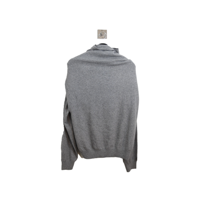 Alexander Wang Wrap Around Sweater Grey In Xxl