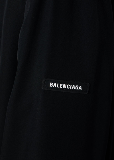 Shop Balenciaga Black Washed Blazer