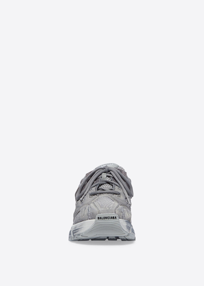 Shop Balenciaga Grey Phantom Sneakers