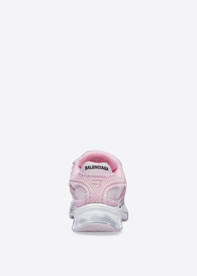 Shop Balenciaga Pink & White Phantom Sneakers