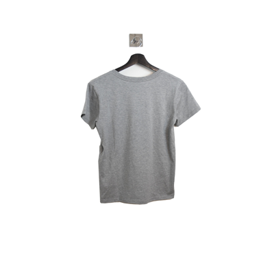 Shop Celine Tangram T-shirt Grey In Xxl