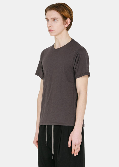 Shop Devoa Grey Room Wear T-shirt