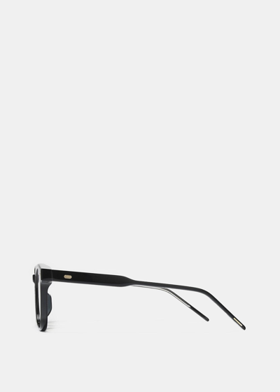 Shop Gentle Monster Black Kubo 01 Glasses