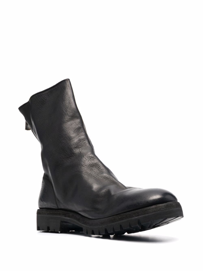 Shop Guidi Men 788v Horse Leather Back Zip Boot In Black