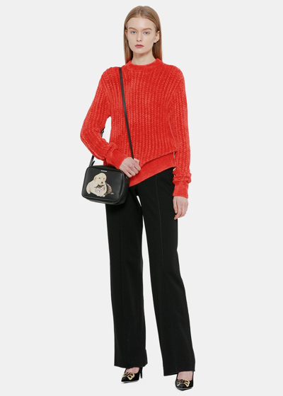 Shop Idism Red Knit Sweater