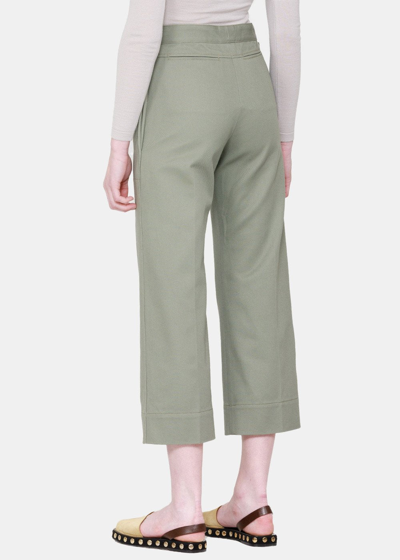 Shop Jacquemus Green 'le Pantalon Esterel' Pants