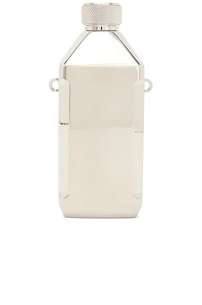 Shop Givenchy Water Bottle With Strap In Silvery