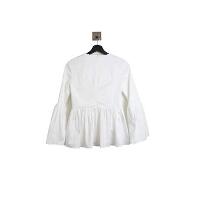 The Row Dora Top White In Xxl