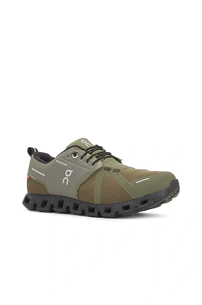 Shop On Cloud 5 Waterproof In Olive & Black