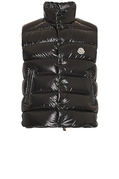 Shop Moncler Tibb Vest In Black