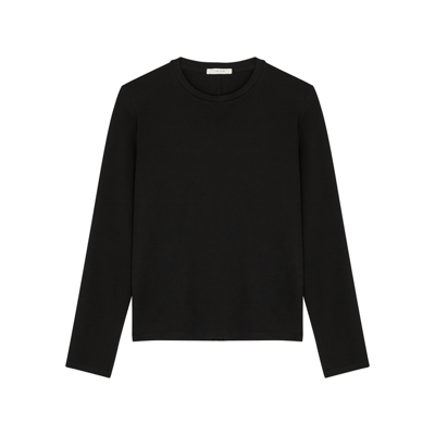 Shop The Row Sherman Black Cotton Top