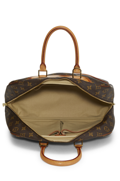 Pre-owned Louis Vuitton Monogram Canvas Deauville