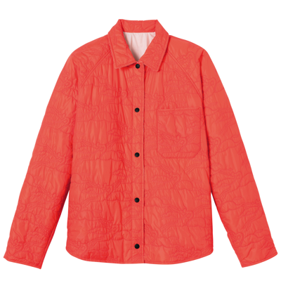 Longchamp Reversible Jacket Fall-winter 2022 Collection In Orange/rose |  ModeSens