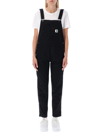 Shop Carhartt Bib Overall In Black