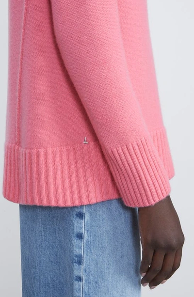 Shop Lafayette 148 Kindcashmere Turtleneck Sweater In Primrose