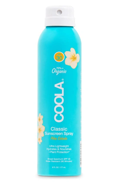 Coolar Coola® Suncare Sport Sunscreen Spray Broad Spectrum Spf 30 In Pina Colada