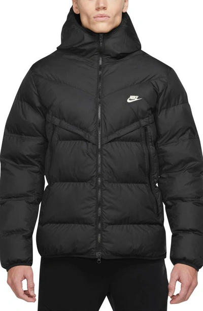 Nike Men's Sportswear Storm-fit Windrunner Hooded Jacket In Black | ModeSens