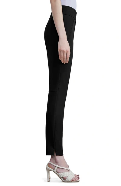 Shop Lafayette 148 Greenwich Acclaimed Stretch Pants In Black