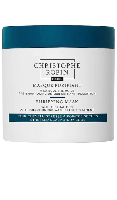 Christophe Robin Purifying Mud Mask With Thermal Mud In Beauty: Na