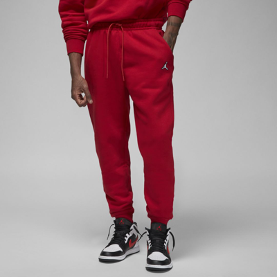 Jordan Men's Brooklyn Fleece Pants In Red | ModeSens