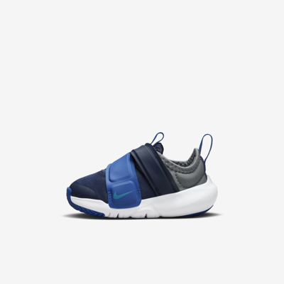 Shop Nike Flex Advance Baby/toddler Shoes In Midnight Navy,game Royal,cool Grey,laser Blue