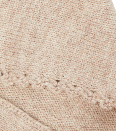 Shop Bonpoint Baby Wool Beanie In Ficelle