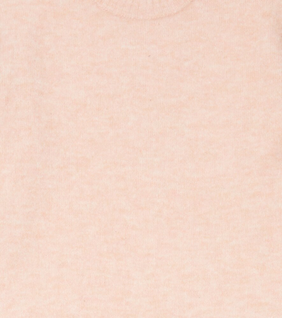 Shop Bonpoint Knitted Sweater In Rose Pale