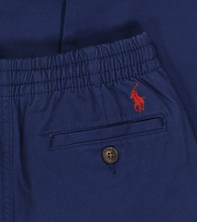 Polo Ralph Lauren Cotton Twill Pants In Newport Navy