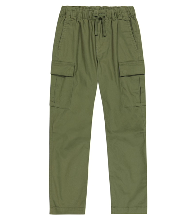 Shop Polo Ralph Lauren Cotton Cargo Pants In Army Olive