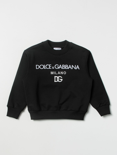 Shop Dolce & Gabbana Sweater Kids  In Black