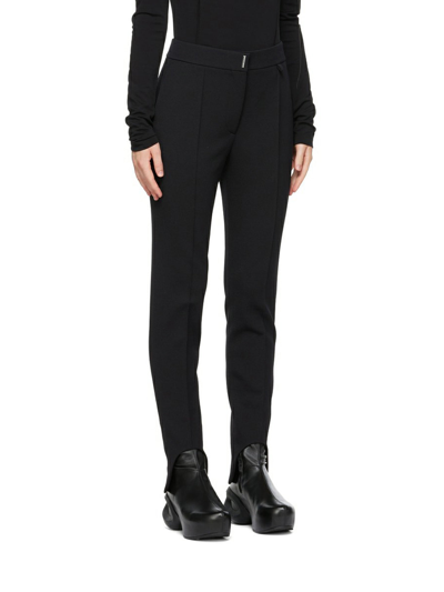 Shop Givenchy Stretch Nylon-blend Twill Trousers In Black