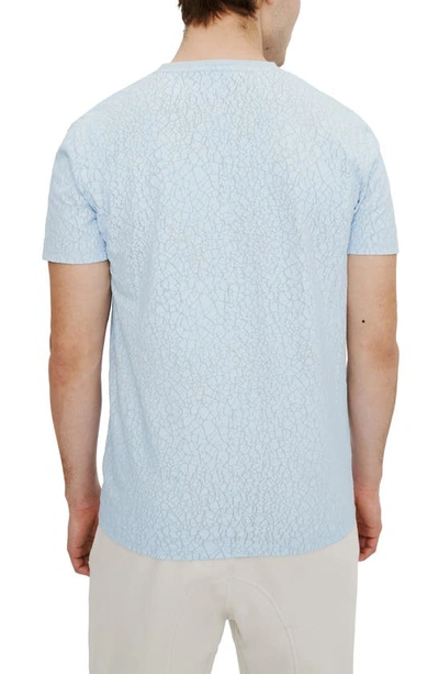 Shop Elevenparis Crackle T-shirt In Kentucky Blue