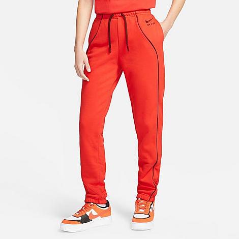 Womens Red Athletic Pants
