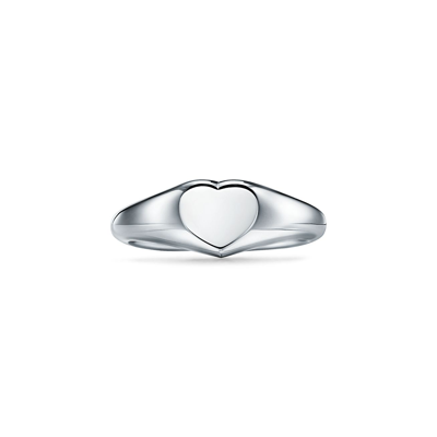 Heart signet ring on sale tiffany