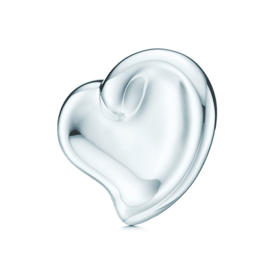 Shop Tiffany & Co Elsa Peretti® Heart Dish In Sterling Silver