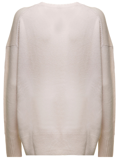 Shop Allude Cashmere Beige Sweater  Woman