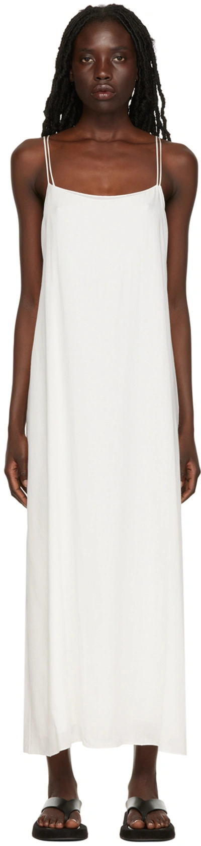Shop The Row Ssense Exclusive White Kula Maxi Dress