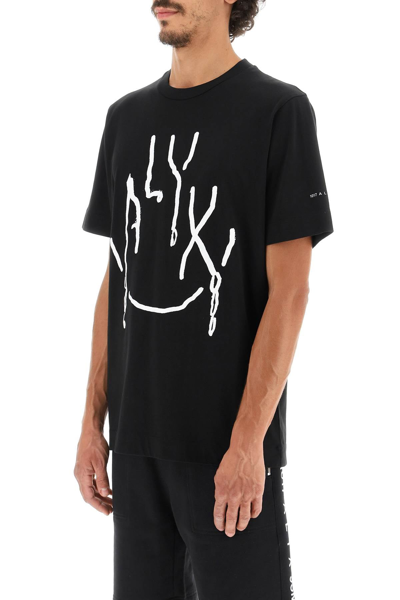 Shop Alyx 1017  9sm Logo Graphic T-shirt In Black