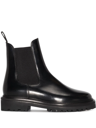 Shop Isabel Marant Castay Chelsea Ankle Boots In Schwarz