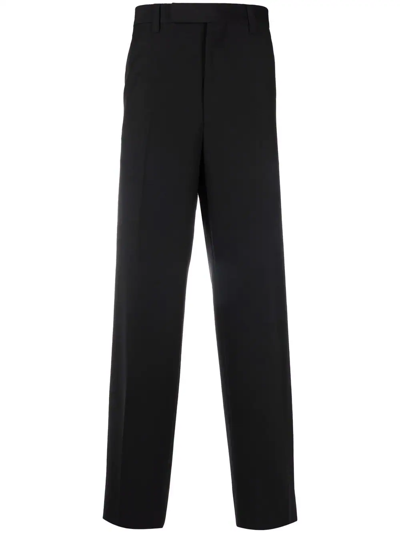 Shop Prada Straight-leg Tailored Trousers In Black