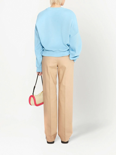 Shop Jw Anderson Straight-leg Trousers In Nude