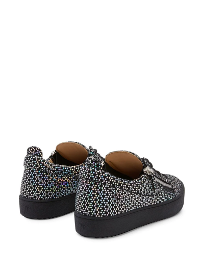 Giuseppe Zanotti Frankie Low-top Sneakers In Black