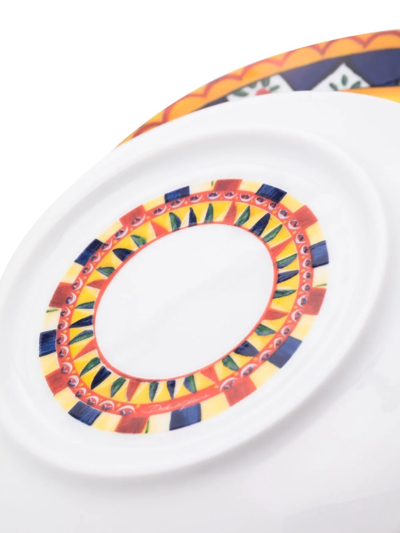Dolce & Gabbana Dolce Carretto Set-of-two Bread Plates In Blau