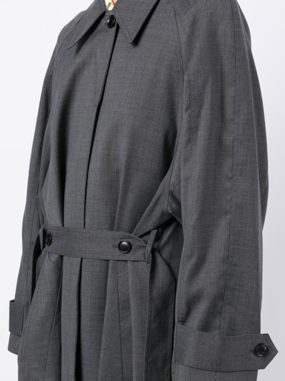 Shop Low Classic Single-breasted Tailored Coat In Grey