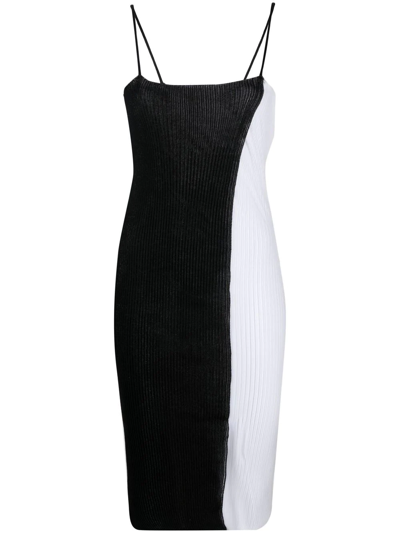 Shop A. Roege Hove Sofie Mini Slip Dress In Schwarz