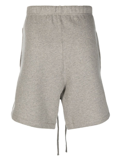 Essentials Logo Drawstring Shorts In Grau