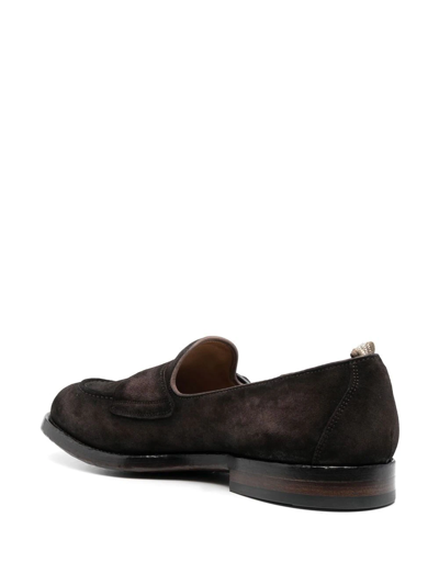 Shop Officine Creative Repello Side-buckle Monk Shoes In Braun