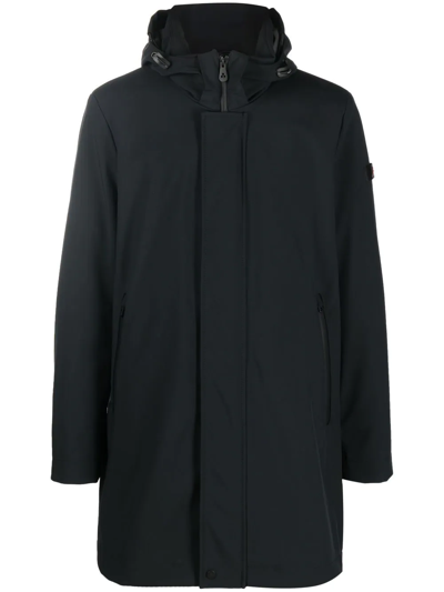 Peuterey Mid-length Coat In Schwarz