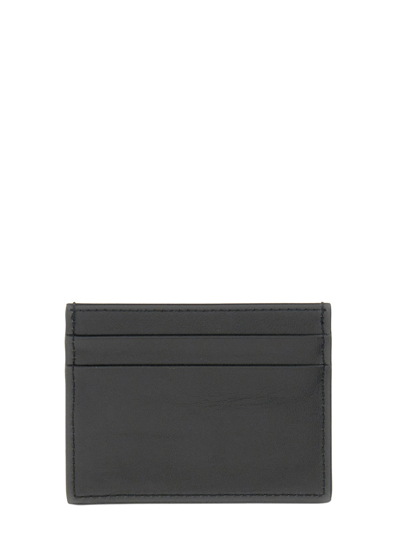 Shop Dolce & Gabbana Card Holder With Logo In Black