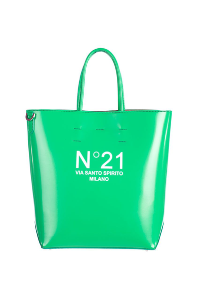 Shop N°21 Women's  Green Leather Handbag